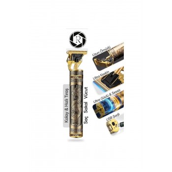 REVOPRO TRAŞ MAKİNESİ USB ŞARJLI SAKAL VÜCUT KIL TÜY ALMA