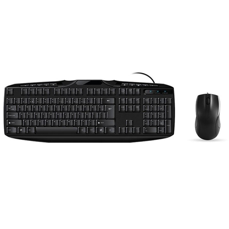 Everest UN-796 Siyah Usb Q Multimedia Klavye + Mouse