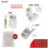 Concord C-5547 RJ-45 Cat5 Jack 100 Adet