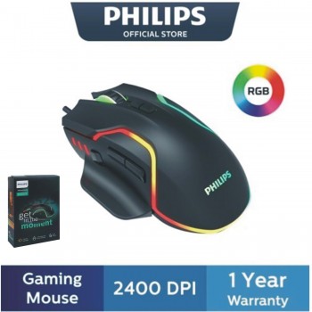 PHILIPS SPK9525 Usb Siyah 1200dpi Optik Kablolu