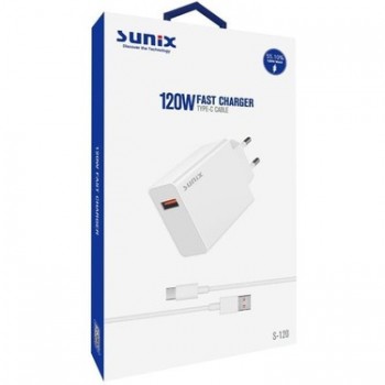 SUNIX S-120 TYPE-C ŞARJ ALETİ