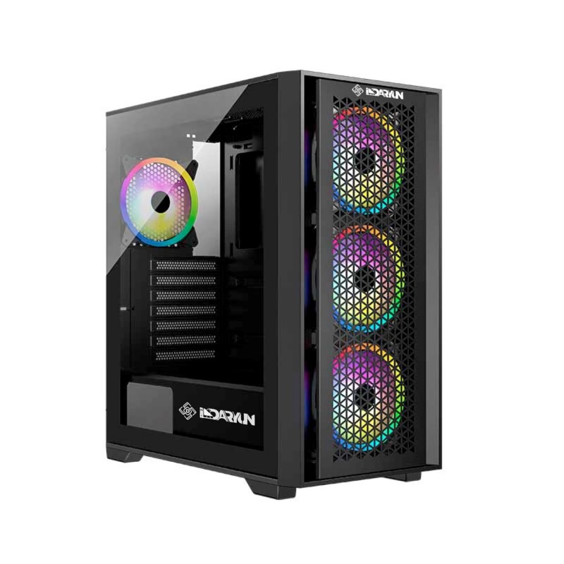 DARYUN NİRSA GAMING PRO 4 x 120 MM BLACK ARGB FANLI BİLGİSAYAR KASASI